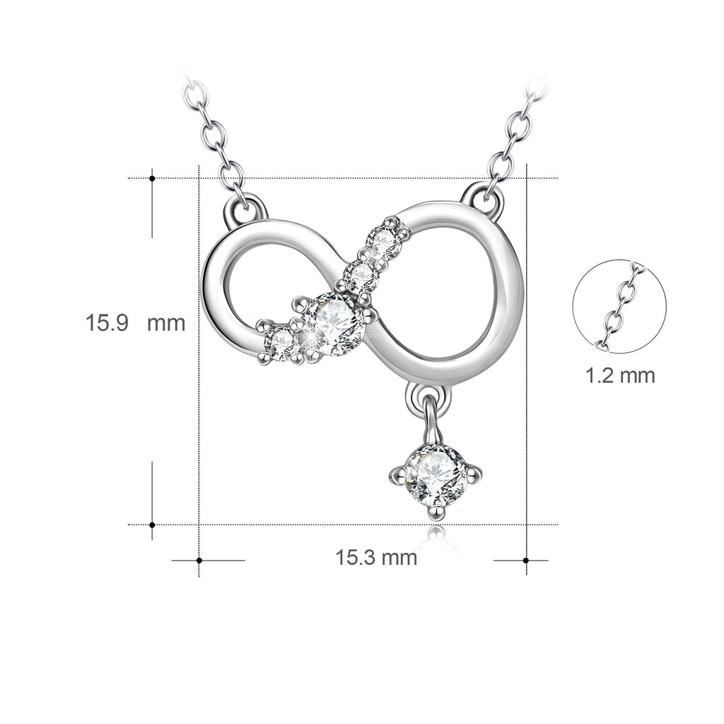 Infinity Silver Pendant