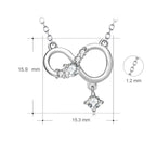 Infinity Silver Pendant