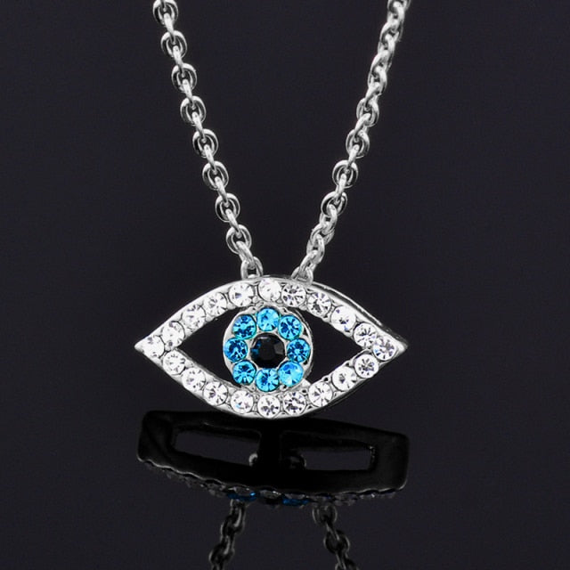 Blue Eye Pendant silver