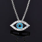 Blue Eye Pendant silver