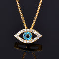 Blue Eye Pendant gold
