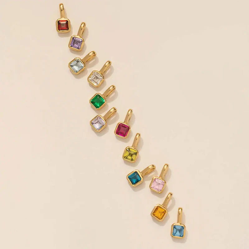 Colorful Zodiac Sign Pendant