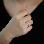 Small Life Flower Women’s Silver Ring